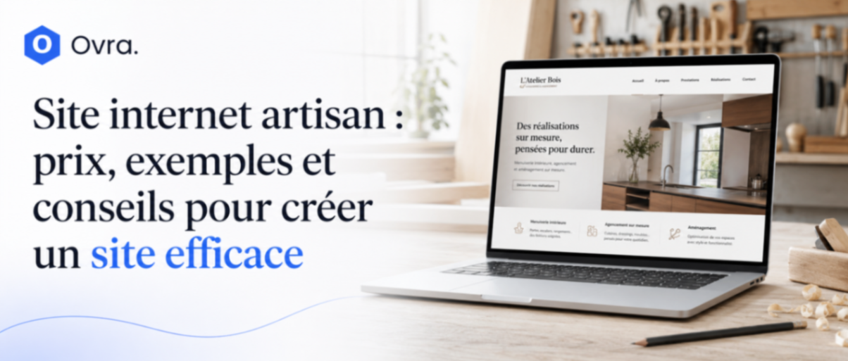 Site internet artisan : prix, exemples et conseils pour créer un site efficace